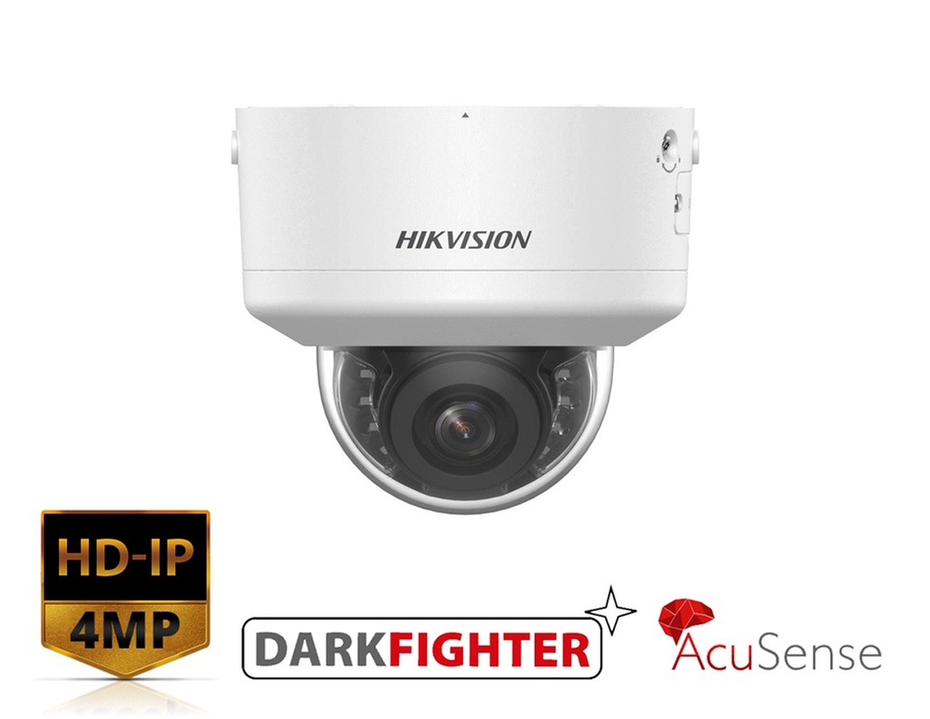 DS-2CD2746G2H-IPTRZS2U/S(L)(RB) - Hikvision 4 MP AcuSense PTRZ Varifocal Dome Network Camera