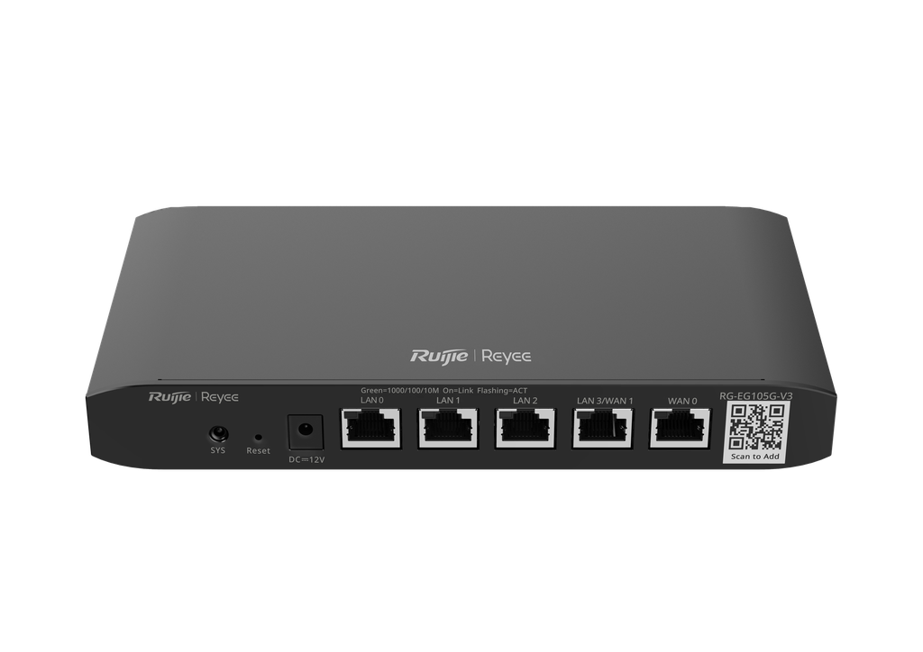 RG-EG105G-V3 - Reyee Cloud Managed Router
