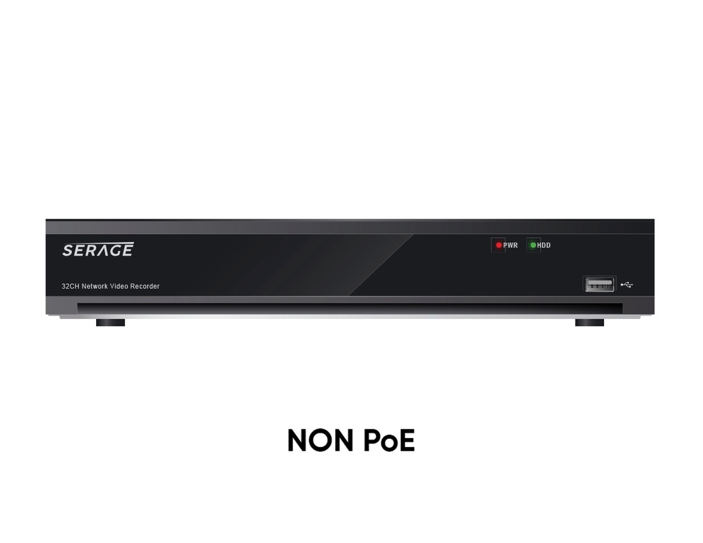 SR9032N/4 - Serage 32 Channel NVR (Non PoE)