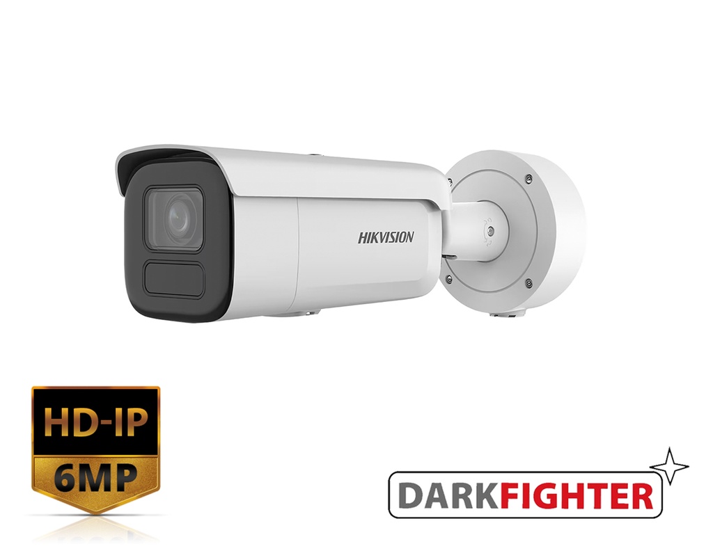 [DS-2CD2666G2H-IZS(2.8-12MM)] DS-2CD2666G2H-IZS(2.8-12MM) - Hikvision 6 MP Powered by Darkfighter Motorized Varifocal Bullet Network Camera