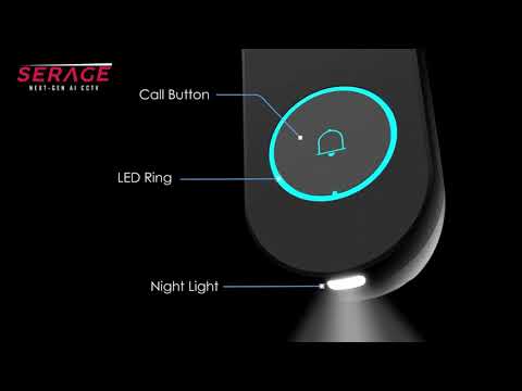 SRDRB1 - Serage AI Video Doorbell