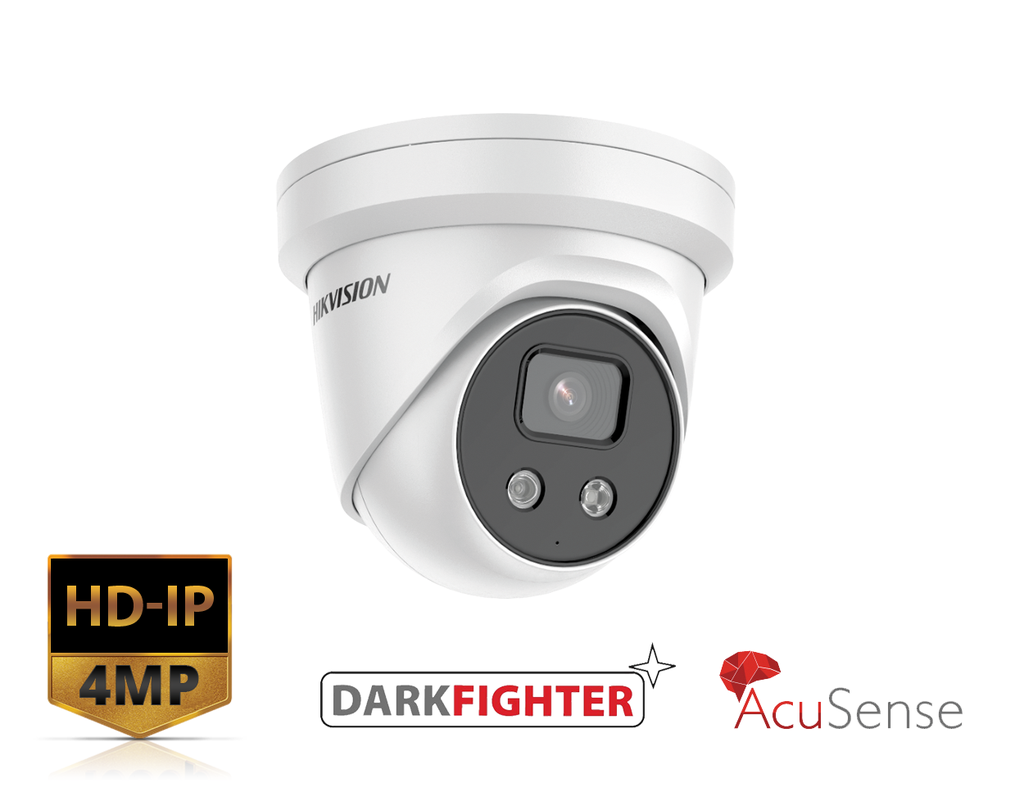 DS-2CD2346G2-I(U) - Hikvision AcuSense 4 MP IR Fixed Turret Network Camera