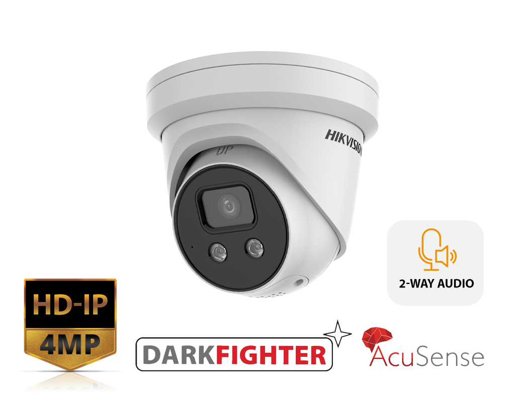 DS-2CD2346G2-ISU/SL - Hikvision AcuSense 4 MP IR Fixed Turret Network Camera
