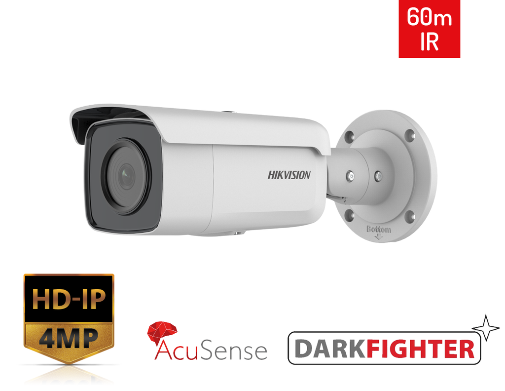  DS-2CD2T46G2-2I/4I - Hikvision AcuSense 4MP IR Fixed Bullet Network Camera