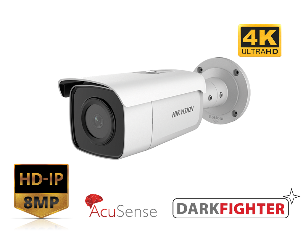 DS-2CD2T86G2-2I/4I - Hikvision 8MP IR Fixed Bullet Network Camera