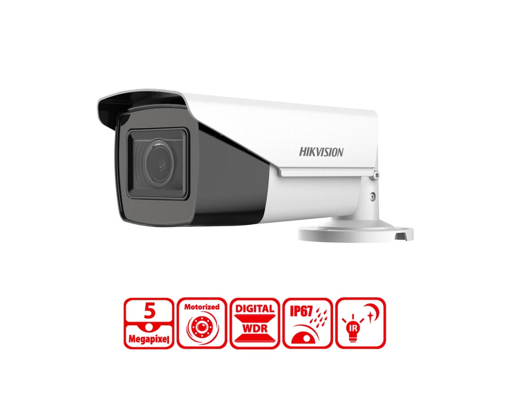 DS-2CE19H0T-AIT3ZF - Hikvison 5 MP Motorized Varifocal Bullet Camera