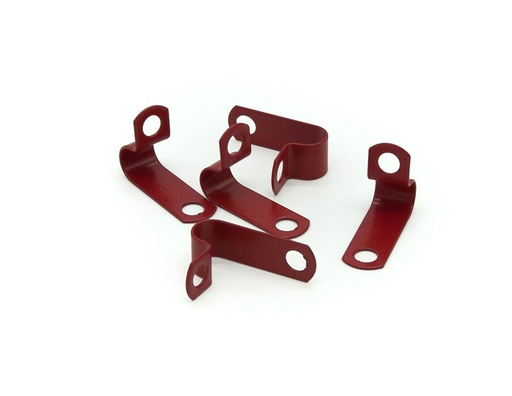 FR-CABLE-CLIPS - Fire Cable P-Clips – Red (Pack of 50)