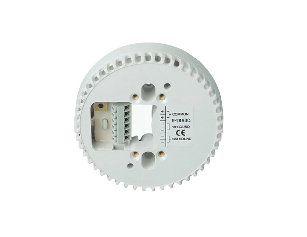 SQ/SV/S/W - Fulleon Squashni Base Sounder, No Cover, White