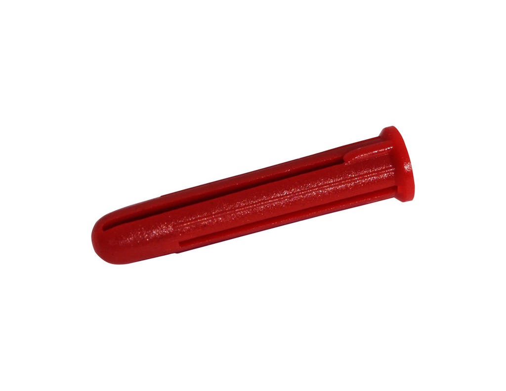 GTWP(6.mm) - Wall Plug Red 6mm