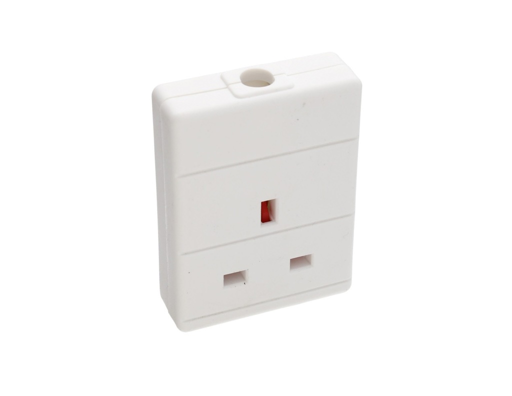 GT1GANGSOCKET - 1 Gang Extension Socket - Single extension socket. Rated at 13A and conforms to BS1363/A.