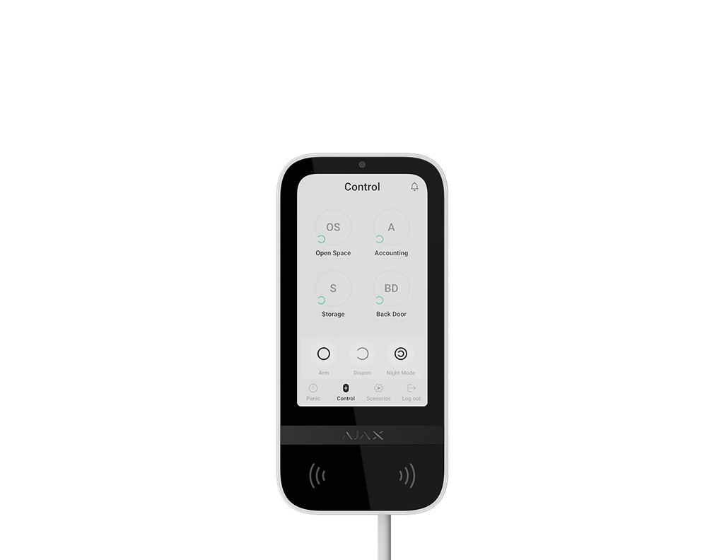Ajax KeyPad TouchScreen Fibra ASP
