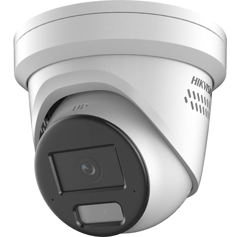 DS-2CD2346G2H-IS2U/S(L)(RB) - Hikvision 4MP AcuSense Strobe Light and Audible Warning Fixed Turret Network Camera