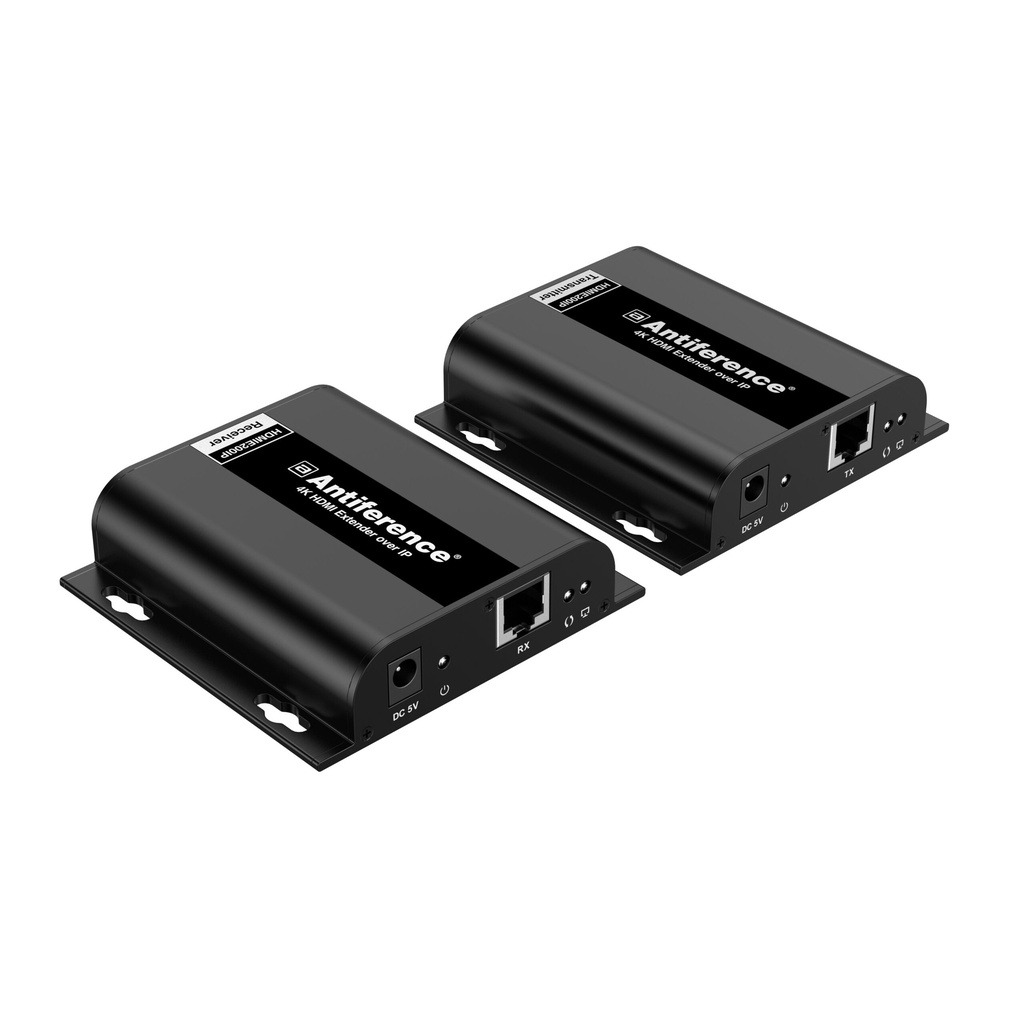 HDMIE200IP - Antiferance 200m 4K IP HDMI Extender with IR control
