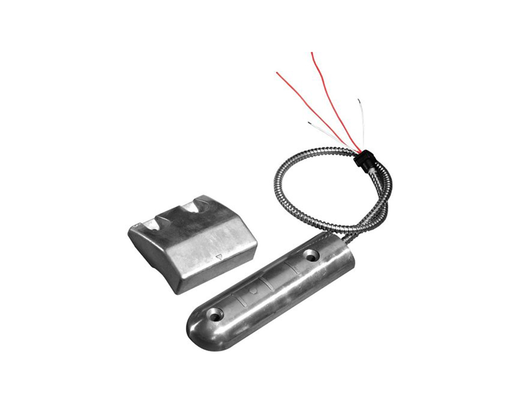 F10C - Knight Fire Single Reed Roller Shutter Contact, 50mm Operating Gap, 1m