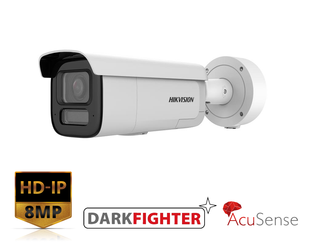 DS-2CD2686G2H-IZS2U/SL - 8 MP Powered by Darkfighter Motorized Varifocal Bullet Network Camera