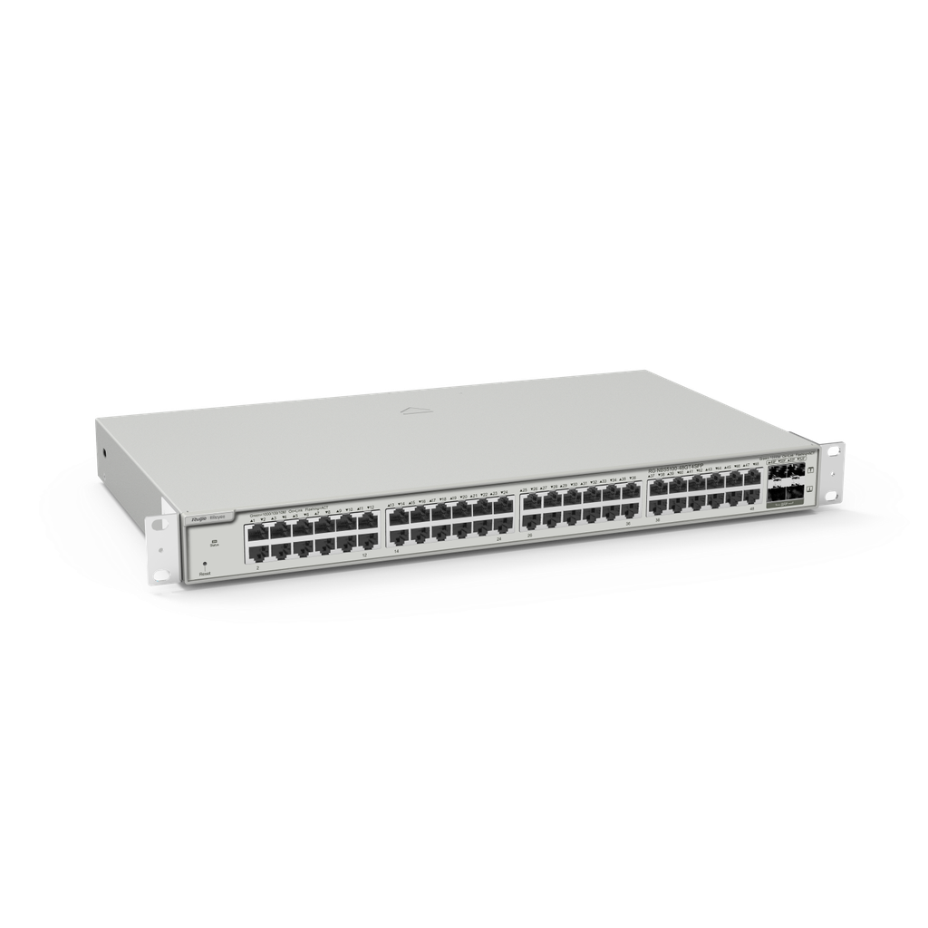 RG-NBS5100-48GT4SFP - Ruijie 52-Port Gigabit Layer 3 Non-PoE Switch