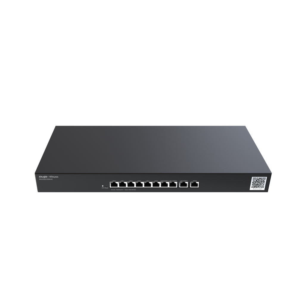 RG-EG310GH-E - Ruijie 10-Port High-Performance Cloud Managed Office Router