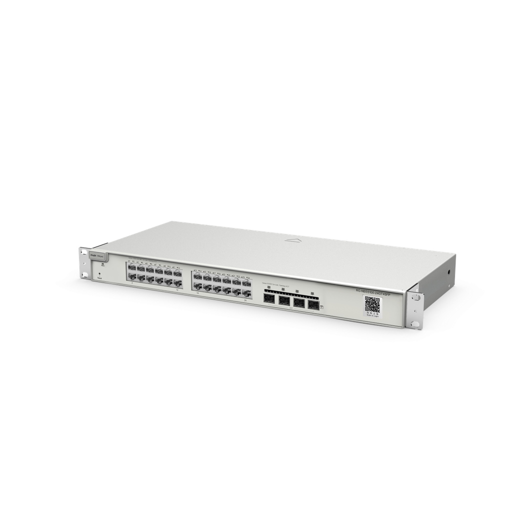 RG-NBS5100-24GT4SFP - Ruijie 28-Port Gigabit Layer 3 Non-PoE Switch