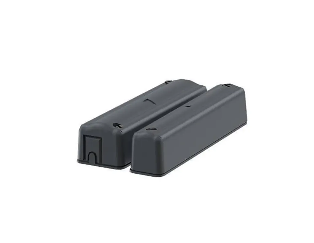 SC570/GY/G2/EN - CQR Large Magnetic Surface Double Door Contact with Microswitch and Wall Tamper, Operating Gap 10mm, Grade 2, Grey