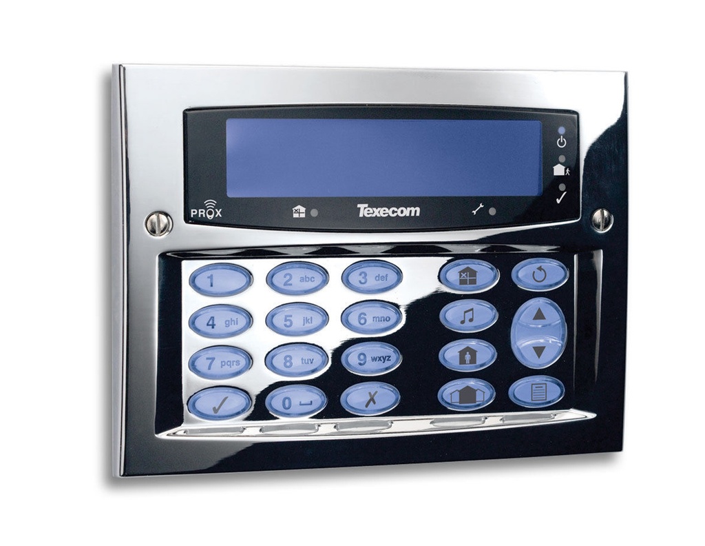 Premier Elite Keypad Polished Chrome