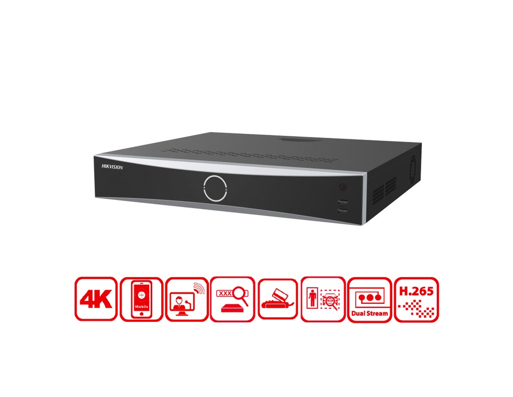 DS-7716NXI-I4/16P/VPro - Hikvision 16 Channel NVR with AcuSeek - VPro Series