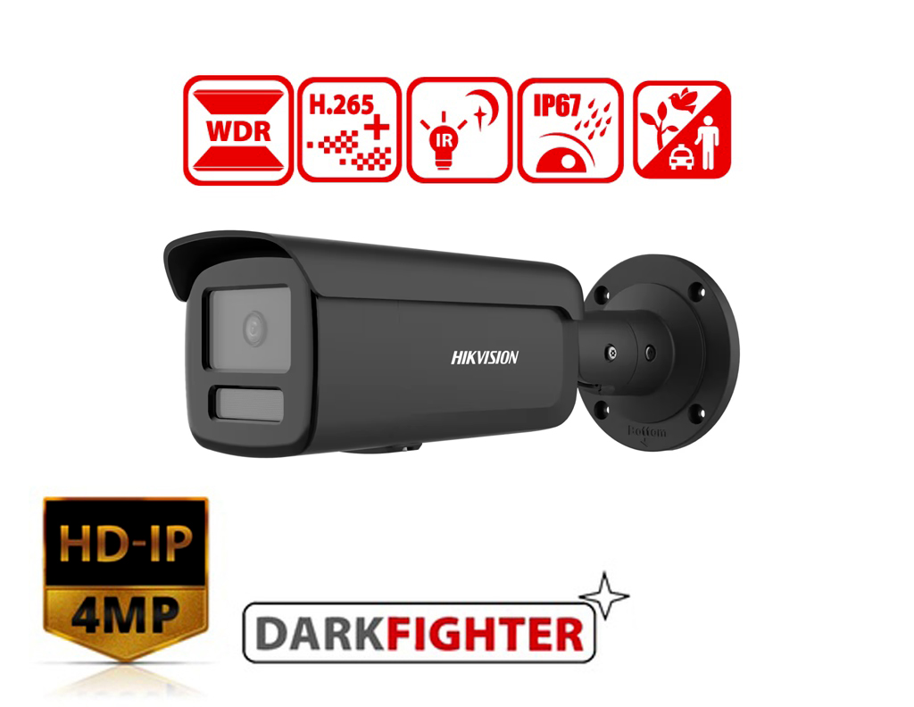DS-2CD2T46G2H-2I(2.8mm) - Hikvision 4 MP Powered by Darkfighter Fixed Bullet Network Camera