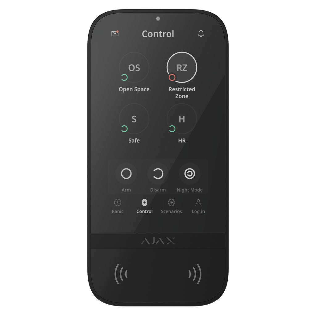 Ajax Superior KeyPad TouchScreen G3 Jeweller
