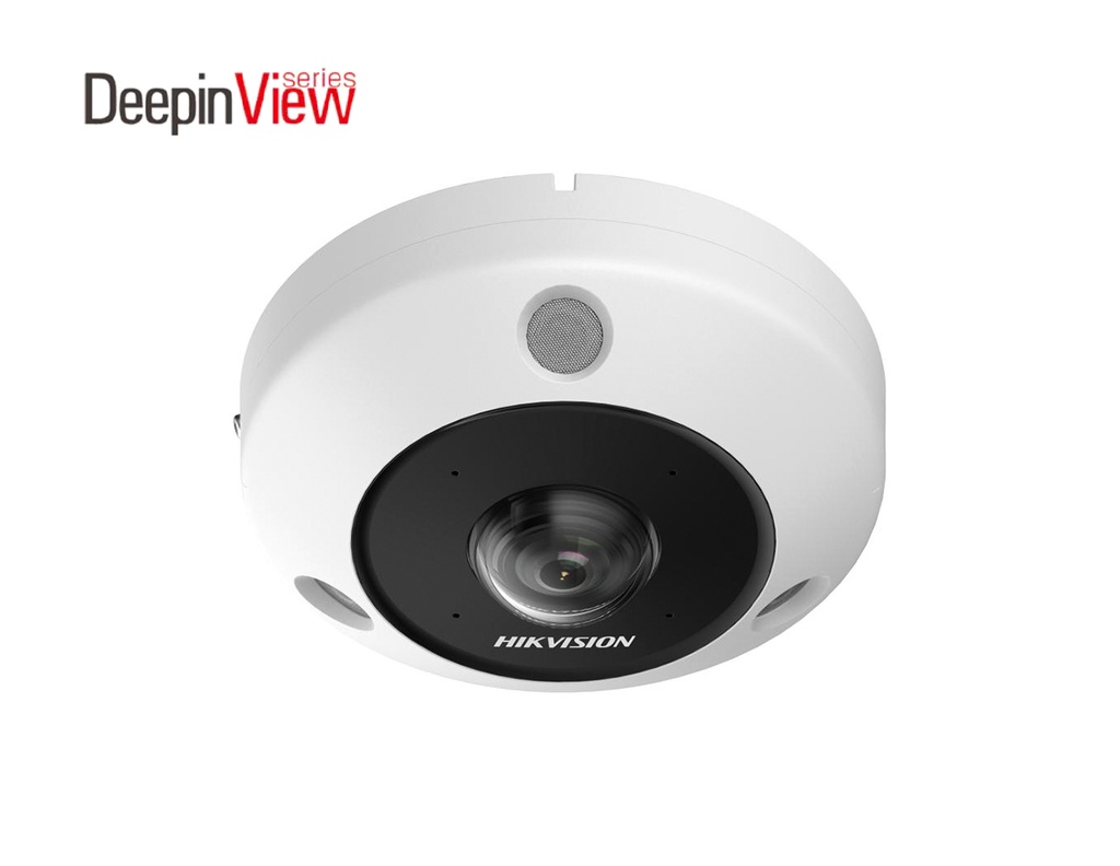 DS-2CD6365G1-IVS(1.16mm) - Hikvision 6 MP DeepinView Fisheye Network Camera