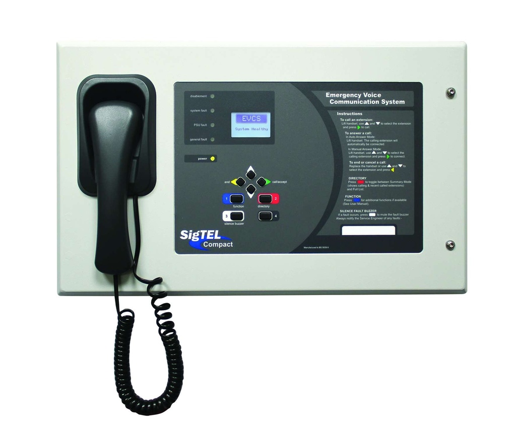 ECU-8 - C-Tec SigTEL 8 Line System Controller