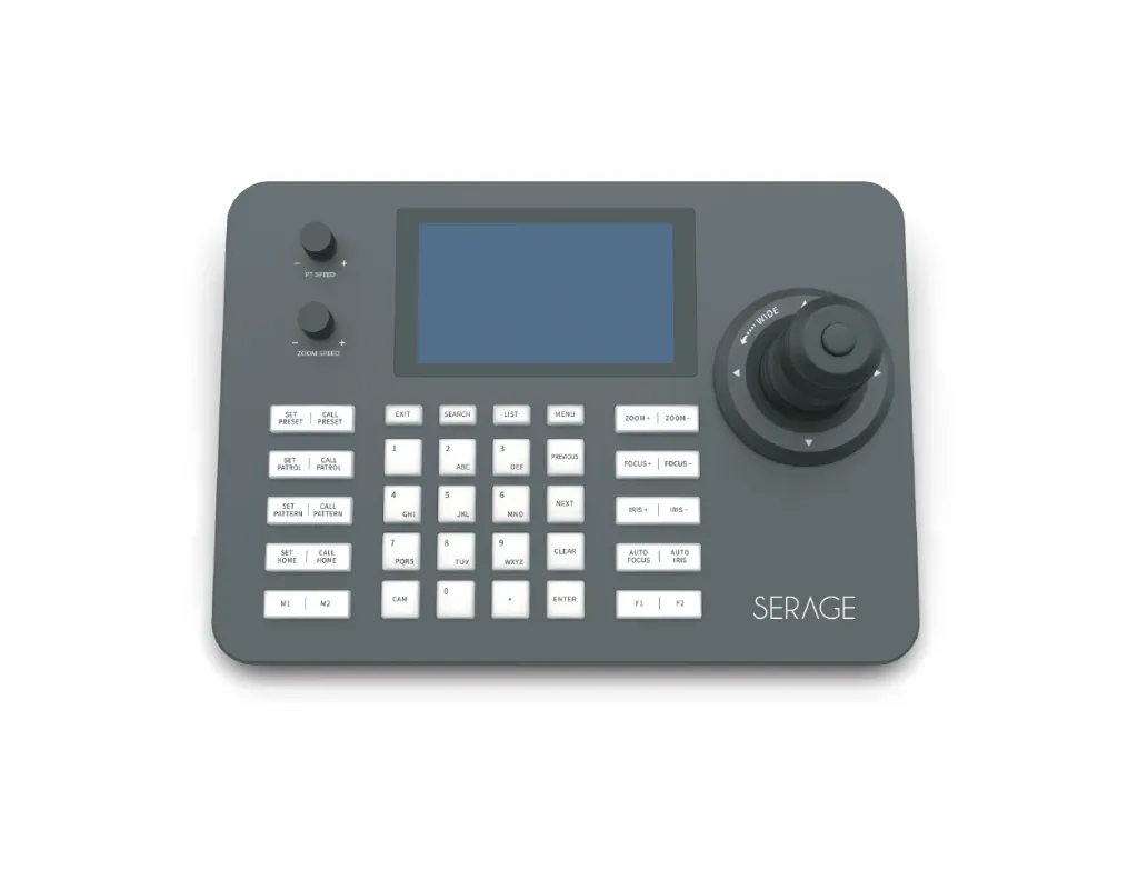 SRSPKEY+ - SERAGE 5’’ High-Definition Screen PTZ Controller
