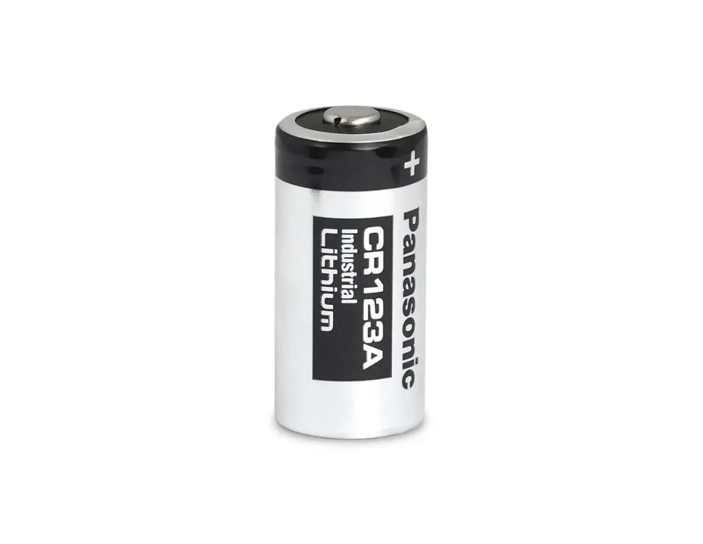 CR123A-Ajax - Ajax Industrial Lithium Battery, 3 V AJAX approved replacement battery for alarm sensors. Non Rechargeable