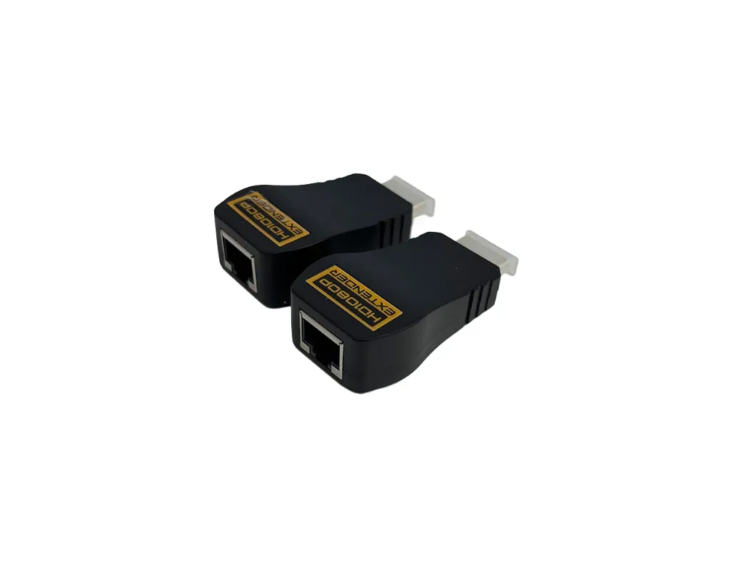 GTHDMIEXT - Single Channel Passive Mini HDMI Extender, HD Video reaches up to 25m (over Cat5e or above)/(1080p@60Hz)