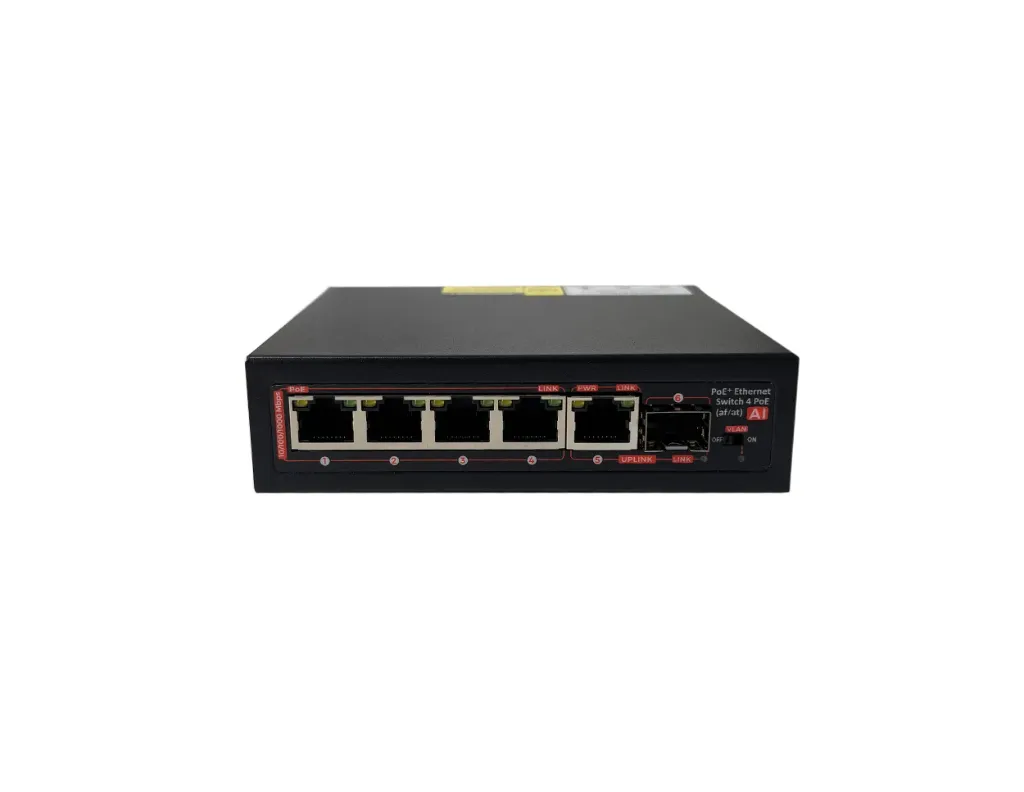 GT4POE/1000 - 4 Port PoE Switch 10/100/1000 Mbps