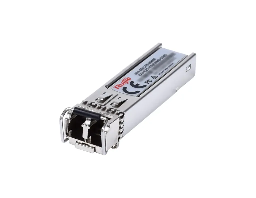 MINI-GBIC-SX-MM850 - Ruijie 1000BASE-SX SFP 850-nm 550-m DDM Duplex LC MMF Optical Transceiver Module
