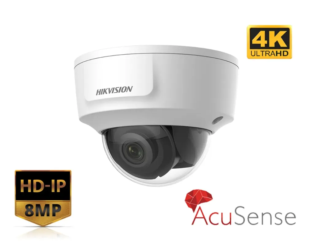 DS-2CD2186G2-IMS(2.8mm) - Hikvision 4K HDMI Fixed Dome Network Camera