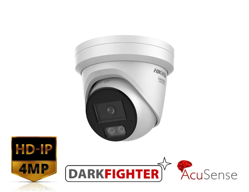 DS-2CD2346G3-IZ(2U)Y - Hikvision 4 MP Acusense Motorized Varifocal Turret Network Camera