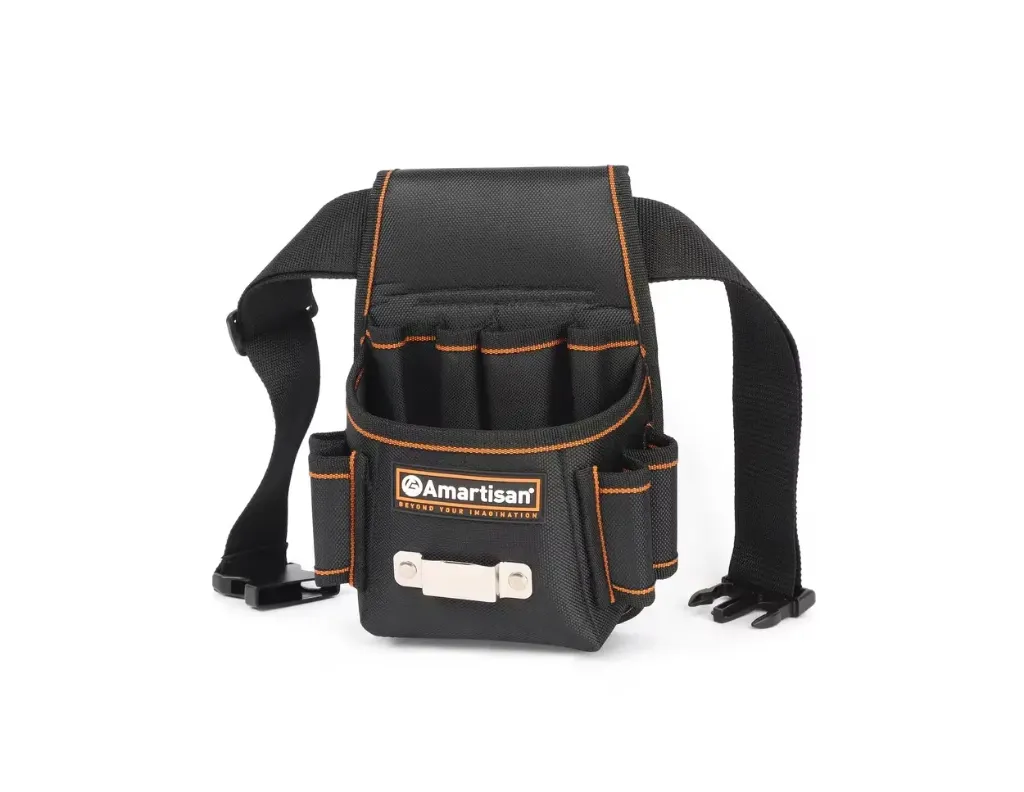 GTWAISTBAG - Compact, durable tool waist bag with multiple pockets for easy, hands-free tool storage