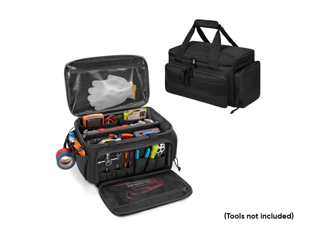 GTTOOLBAG - Durable 15" tool bag with 16 pockets for organised, portable tool storage