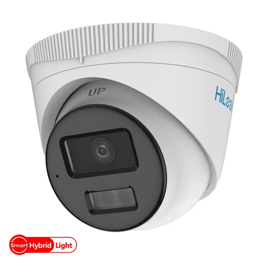 HI-IPC-T229HAA-LU-2.8MM - HiLook by Hikvision IP Motion 3.0 Smart Hybrid ColorVu 2MP 30m Turret Dome with Microphone 2.8mm