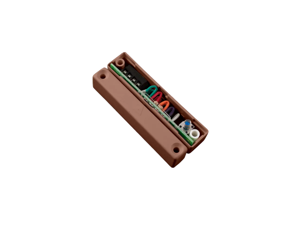 SC517/BR/MULTI/G2/EN - CQR Multi Resistored Surface Door Contact, Brown