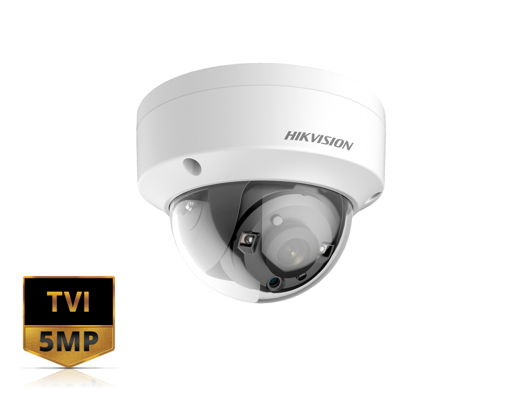 DS-2CE57H0T-VPITE (2.8mm) -  Hikvision 5MP Vandal PoC Fixed Dome Camera