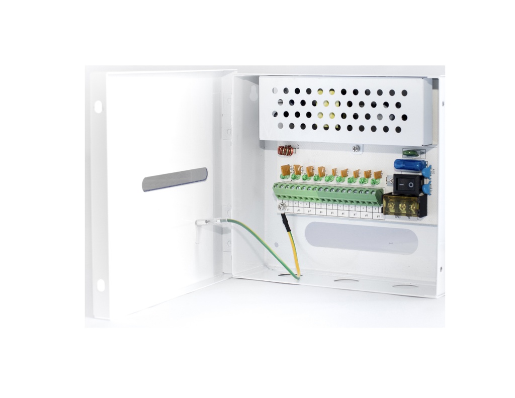 HAY-PSUMULTI-10A - 10 Amp 12VDC PSU with upto 16 outputs