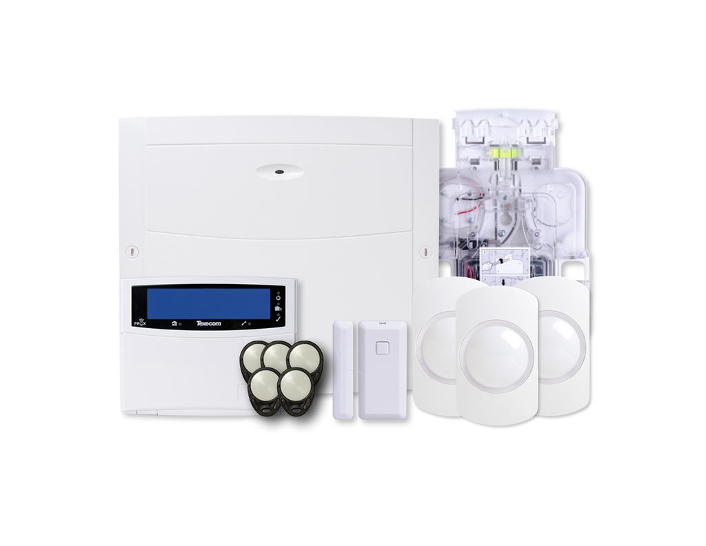 KIT-1002 - Texecom Ricochet Premier Elite 64W Wireless Alarm Kit with Siren