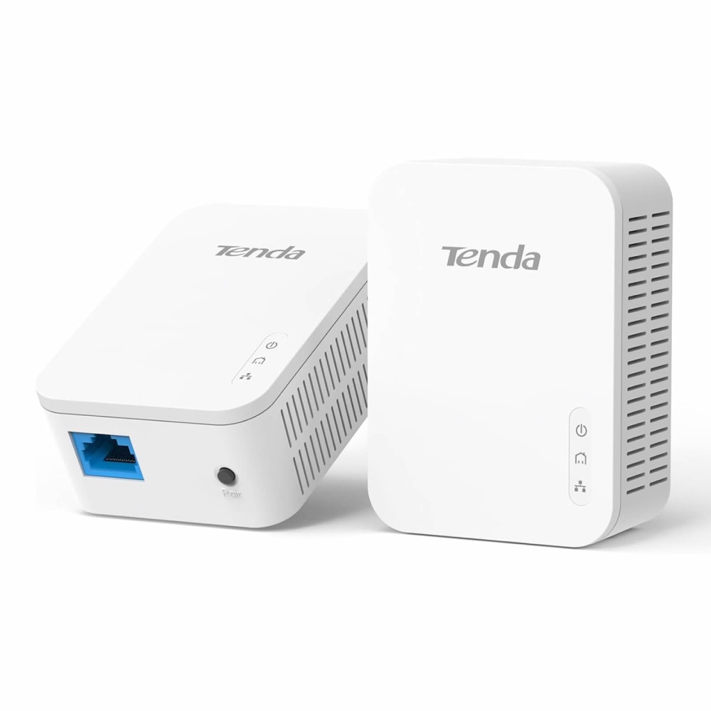 Tenda AV1000 - Tenda PH3 1000Mbps AV1000 Powerline Adapter Kit Ethernet Home Plugs UK