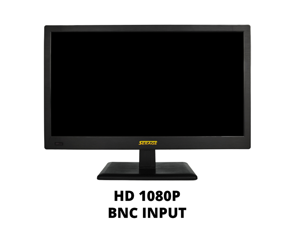 SR236HDA -  Serage 23.6” 1080p Monitor - HDMI/CVBS/HD-TVI/HD-CVI/AHD2.0/BNC-HD1080P INPUT