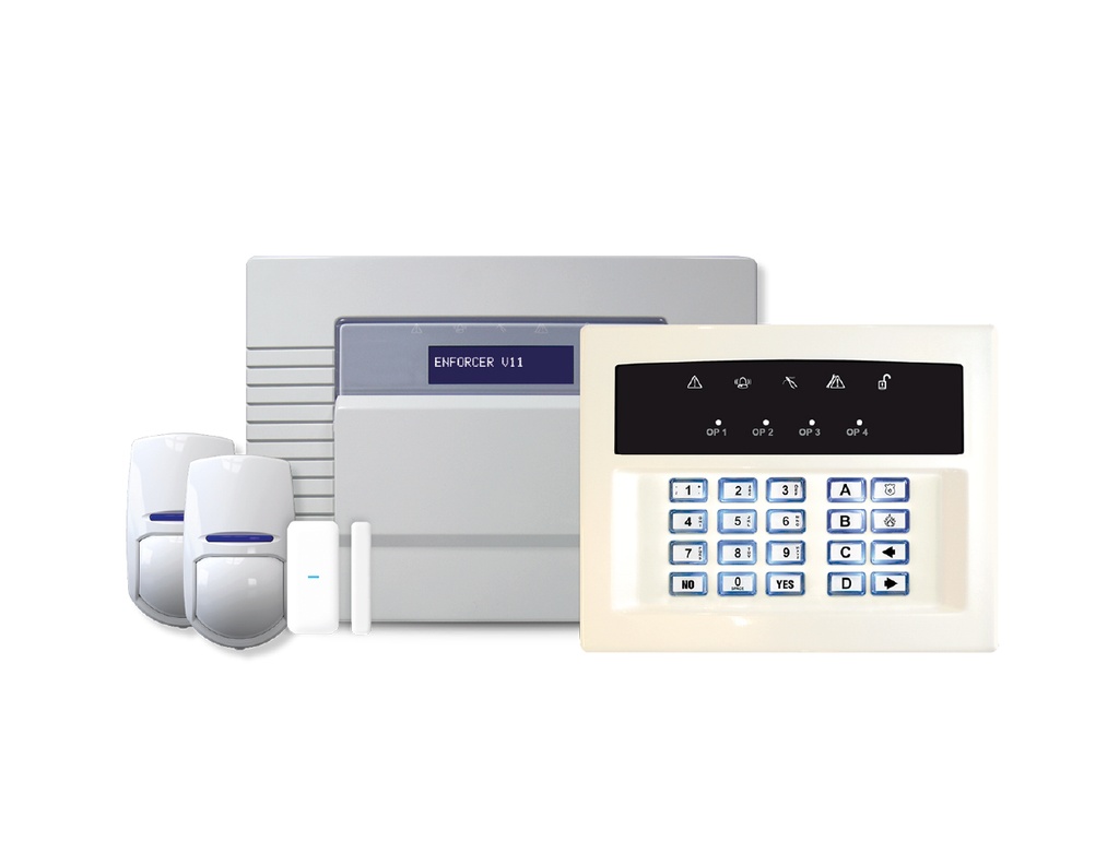 Pyronix PY-ENF-RKP/KIT2-UK - 1xEnforcer with DIGI-WIFI, 2xKX10DP-WE, 1xLED/RKP-WE, 1xMCNANO-WE