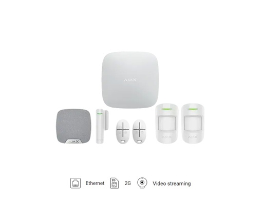 AJAX Kit 2 Hub2 (2G)+MP Apartment with Keyfobs