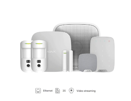 AJAX Kit 1 Hub2 (2G)+MC House with KeyPad