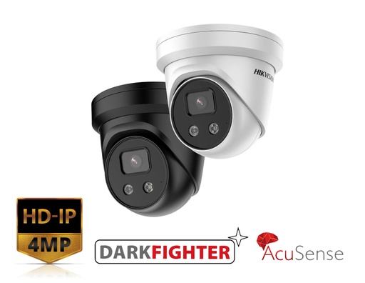 DS-2CD2346G2-I(U) - Hikvision AcuSense 4 MP IR Fixed Turret Network Camera