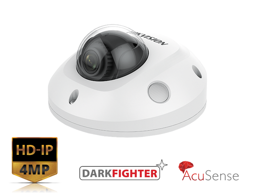 [DS-2CD2546G2-IS-2.8MM] DS-2CD2546G2-IS-2.8MM - Hikvision 4MP IR Fixed Mini Dome Network Camera